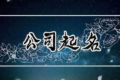  大气吉利的公司名字,二个字最旺财的公司名字